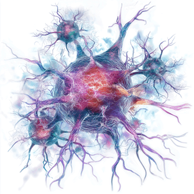 Photo of a microglia cell.